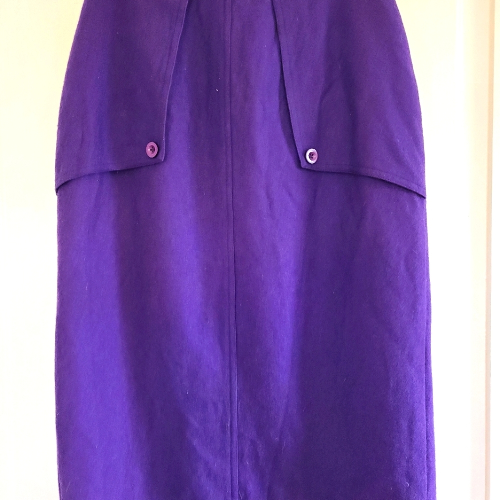 VINTAGE - Wool blend skirt - Picture 8 of 9